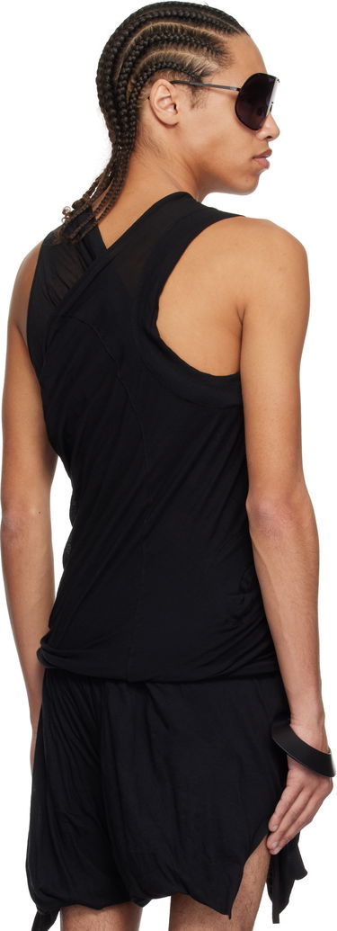 Majica brez rokavov Rick Owens Rick Owens Hollywood Banana Tank Top Črna | RR01E5100 UC, 2