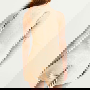 Majica brez rokavov Rick Owens Rick Owens Knitted Tank Top, Size Large Bež | RP02E4635-RIBM-21, 3