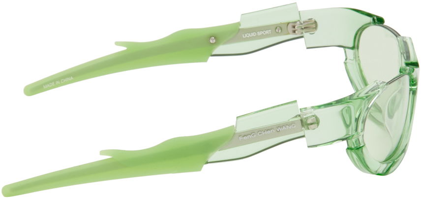 Sončna očala Feng Chen Wang Feng Chen Wang Phoenix Sunglasses Zelena | SSE-WS04-GRN, 1