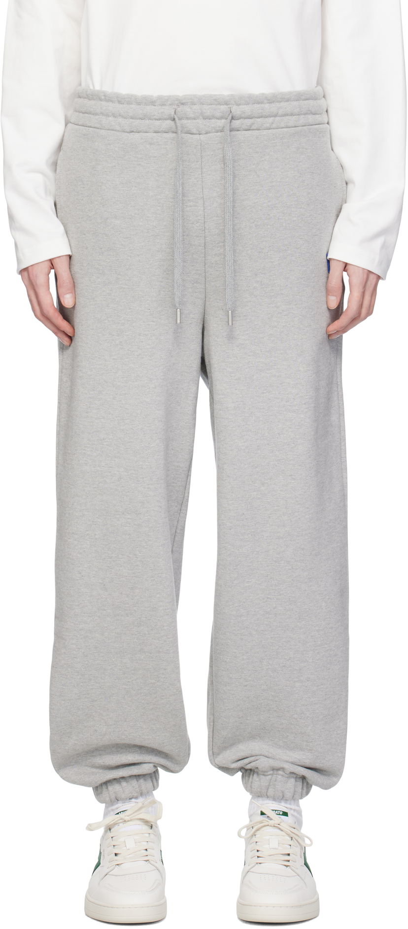 Trenirka ADER ERROR ADER error Sig; TRS Tag 01 Sweatpants Siva | BO42FYSP0201GR