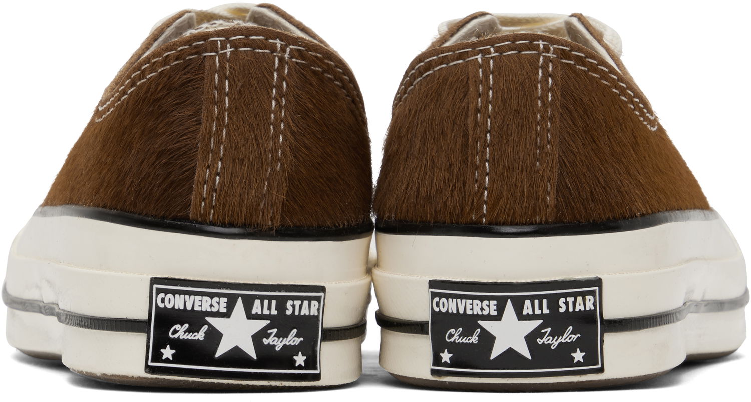 Superge in čevlji Converse Chuck 70 Premium Leather Rjava | A13837C, 1
