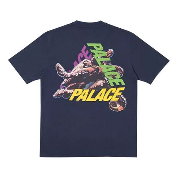 Majica Palace Octopus Graphic T-Shirt Modra | P15TS158
