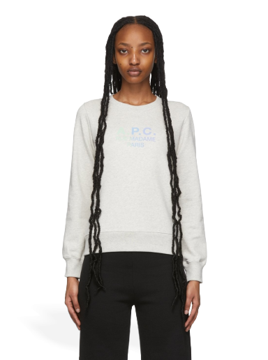 Pulover A.P.C. Mathilda Sweatshirt Siva | COEBH-F27712