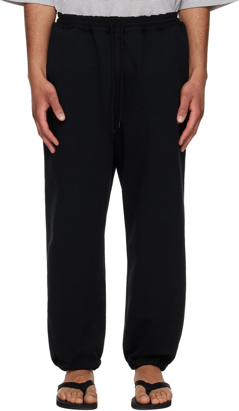 Trenirka Comme des Garçons Homme Terry Cloth Sweatpants Črna | HO-P104-051