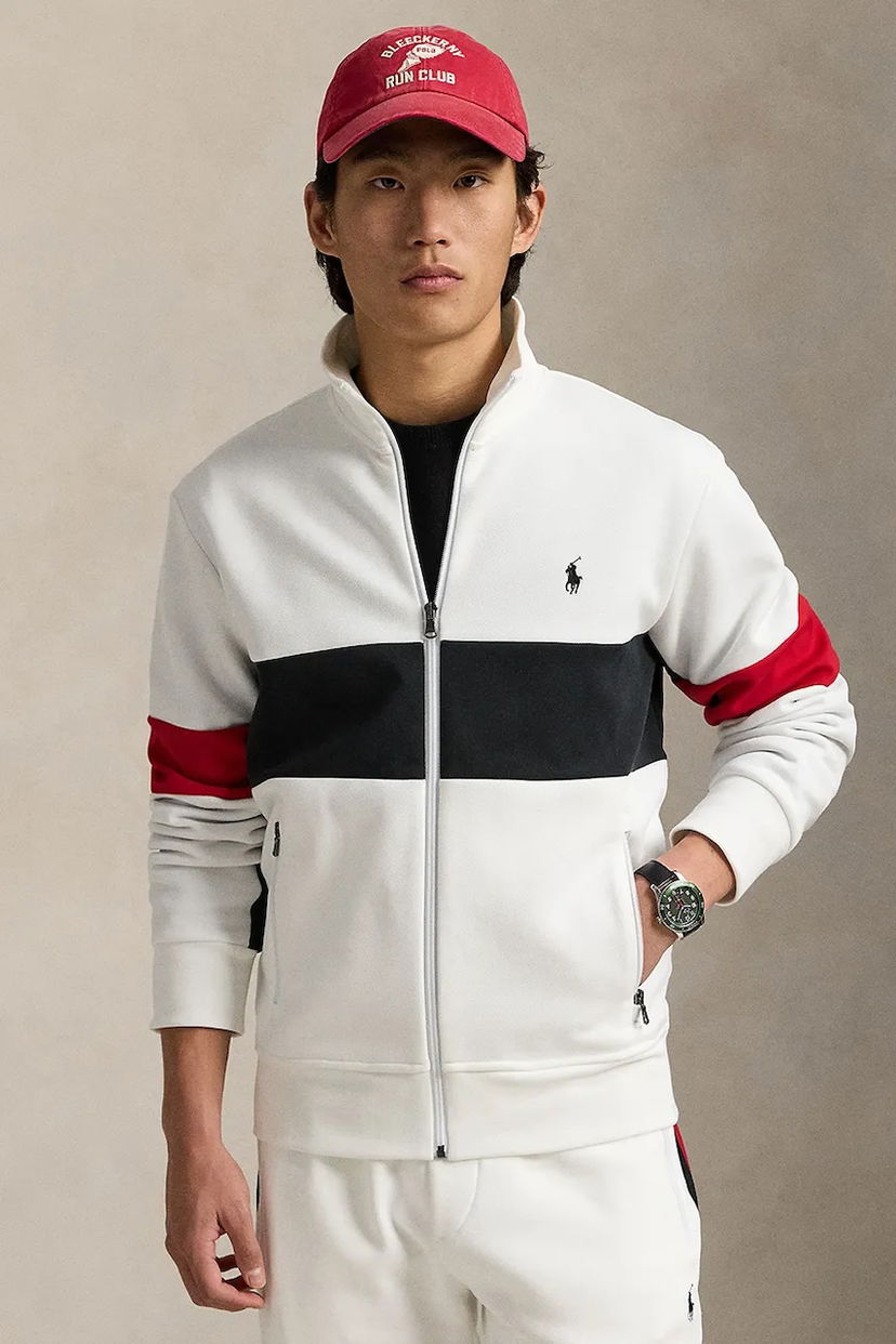 Trenirka Polo by Ralph Lauren Polo Ralph Lauren Track Jacket Bela | 710971949