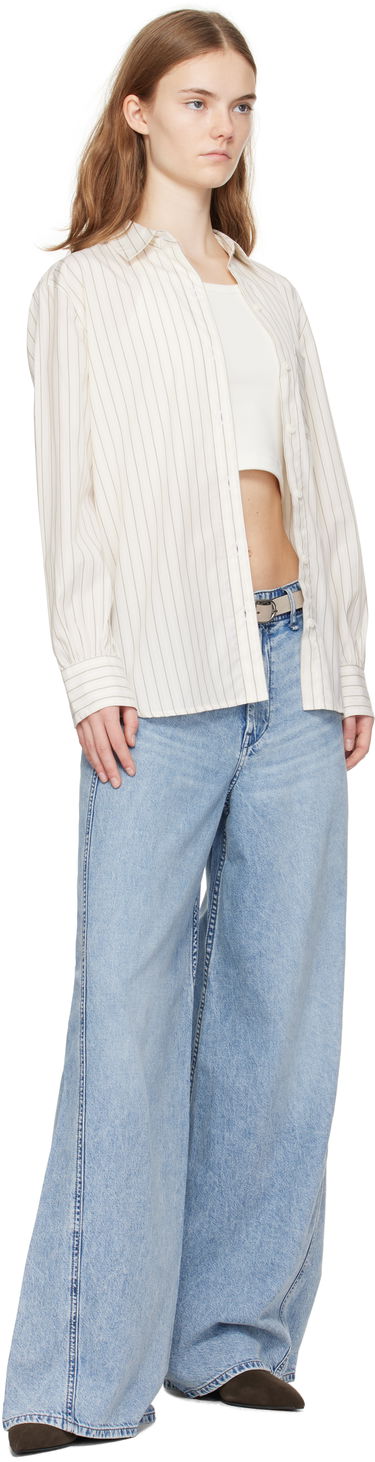 Pasovi rag & bone Rag & Bone Porto Suede Belt Bež | WJW24HB1014SU14, 2