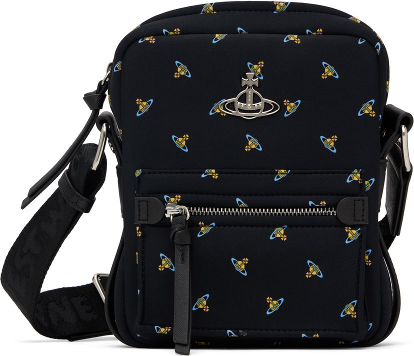 Torba za čez ramo Vivienne Westwood Crossbody Bag Črna | 4803000BU-W00ZQ-