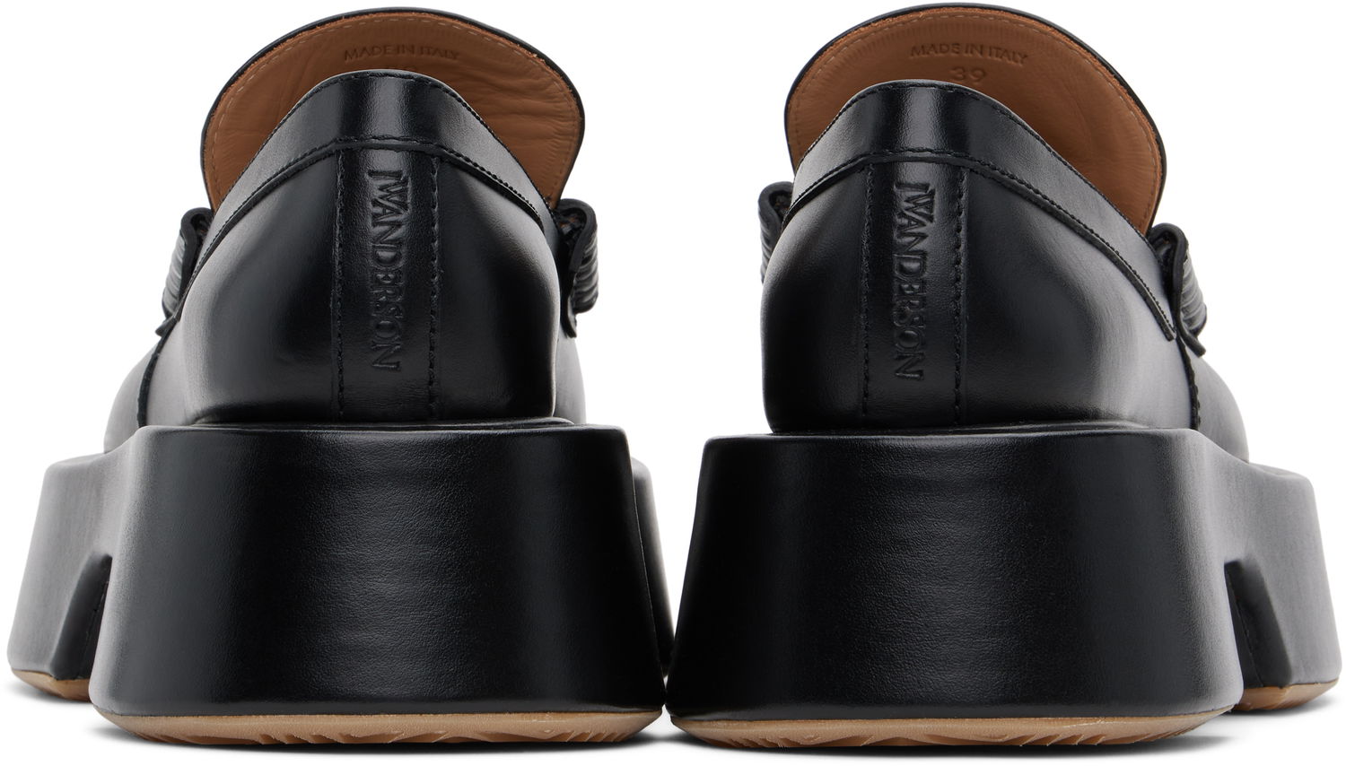 Oblačila JW Anderson JW Anderson Platform Loafers Črna | FW0168-LA0020, 1