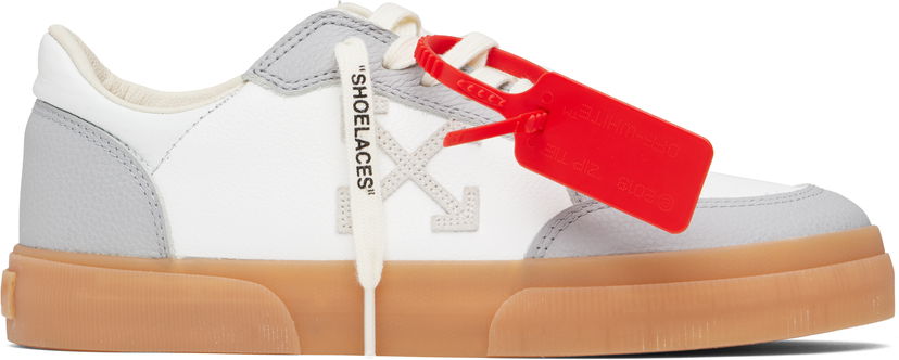 Superge in čevlji Off-White New Low Vulcanized Bela | OMIA293S25LEA0010140