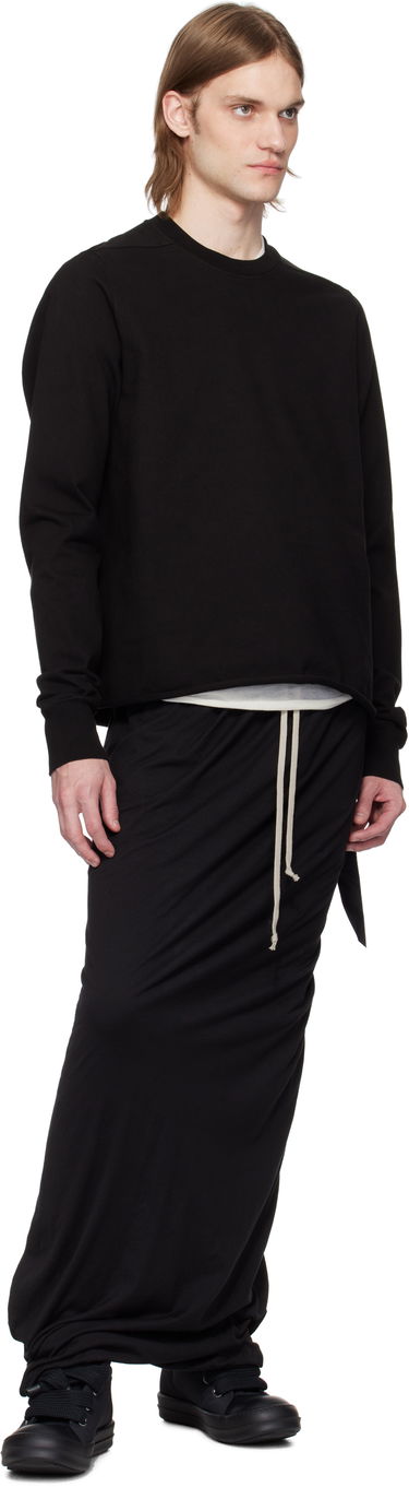 Pleteni pulover Rick Owens Rick Owens DRKSHDW Hollywood Crewneck Sweatshirt Črna | DU01E3279 RIGP, 3