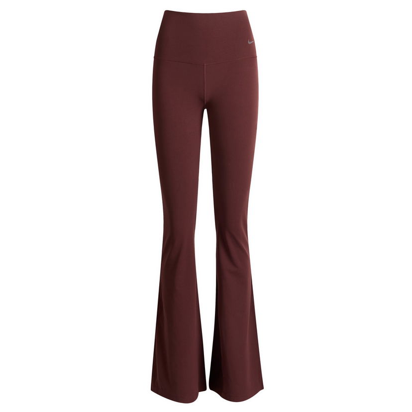 Hlače Nike Zenvy High-Waisted Flared Pants, Size X-Small Bordo | FV7921-652