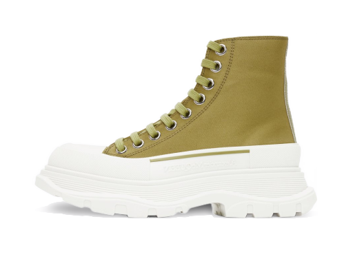 Superge in čevlji Alexander McQueen Tread Slick High Sneakers Zelena | 697080W4U31