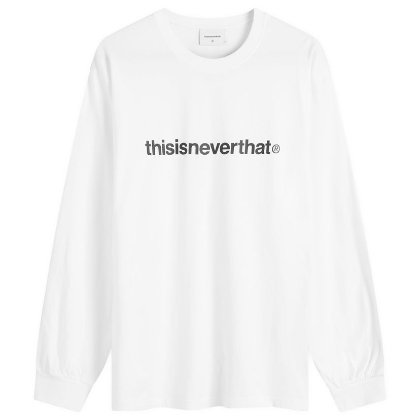 Majica thisisneverthat T-Logo Long Sleeve T-Shirt Bela | TN243TTSLT02-WHT