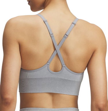 Modrček Under Armour Under Armour Vanish Seamless Washed Low Sports Bra Siva | 1388111-001, 2