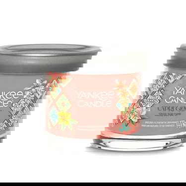 Sveče Yankee Candle Signature Tumbler Small Capri Glow 122g Roza | 43126, 0