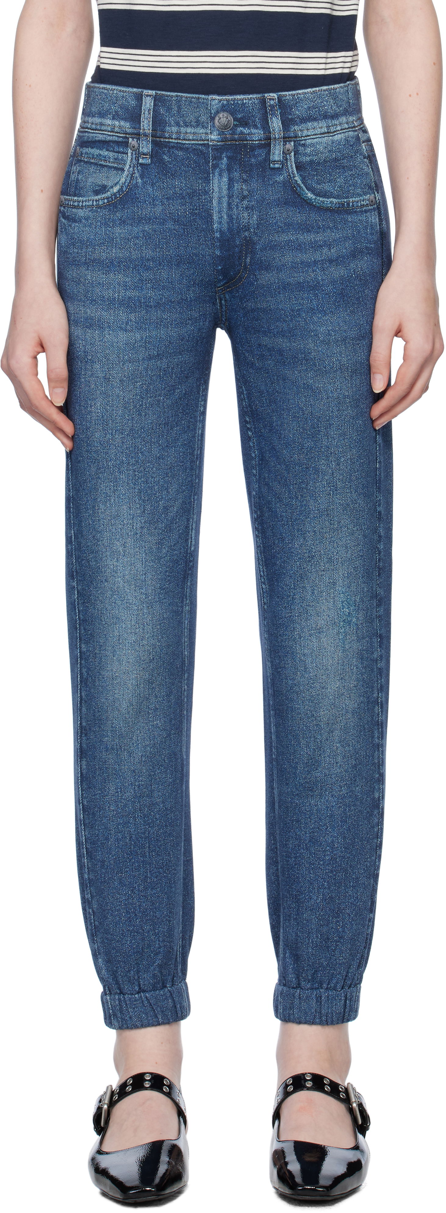 Kavbojke rag & bone Miramar Jogger Lounge Pants Modra | WCW24H70048204, 0