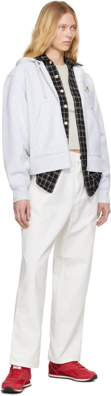 Hlače Carhartt WIP Carhartt WIP Brandon Single Knee Trousers Bela | I034880 D602, 3