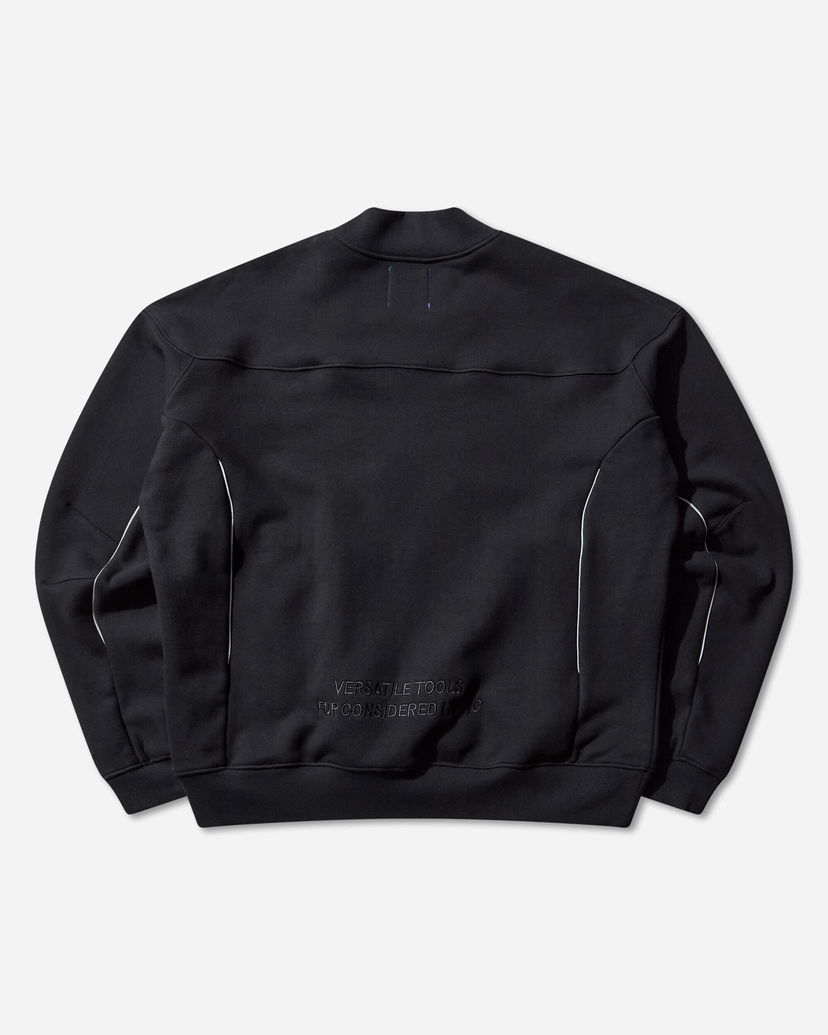 Pulover Asics Novalis Pyroloi Mock Neck Piped Sweatshirt Črna | 2203A327-001
