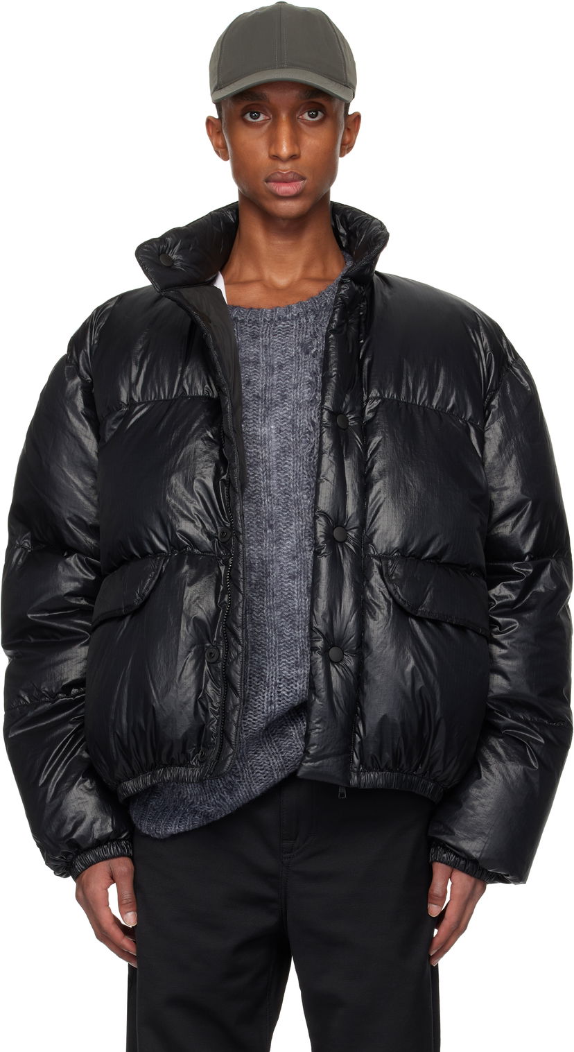 Puhovka OUR LEGACY Inhale Puffa Jacket Črna | M4231IPB