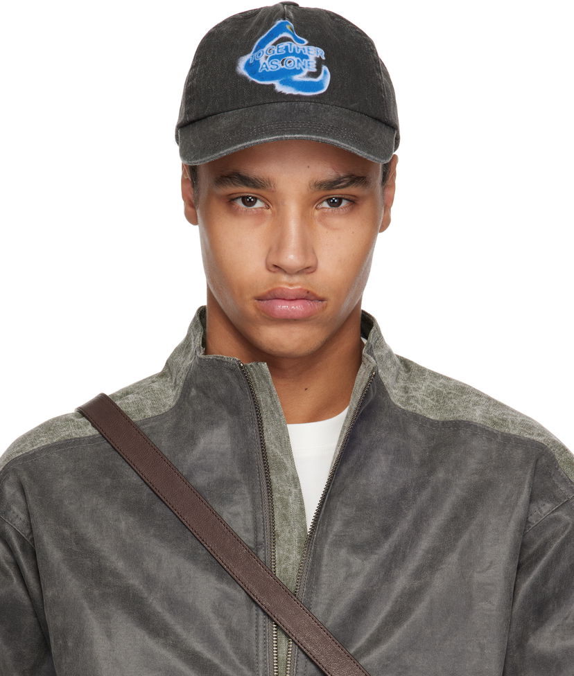 Kapa ADER ERROR ADER error 'Together As One' Baseball Cap Črna | BO01SSHW0215BK