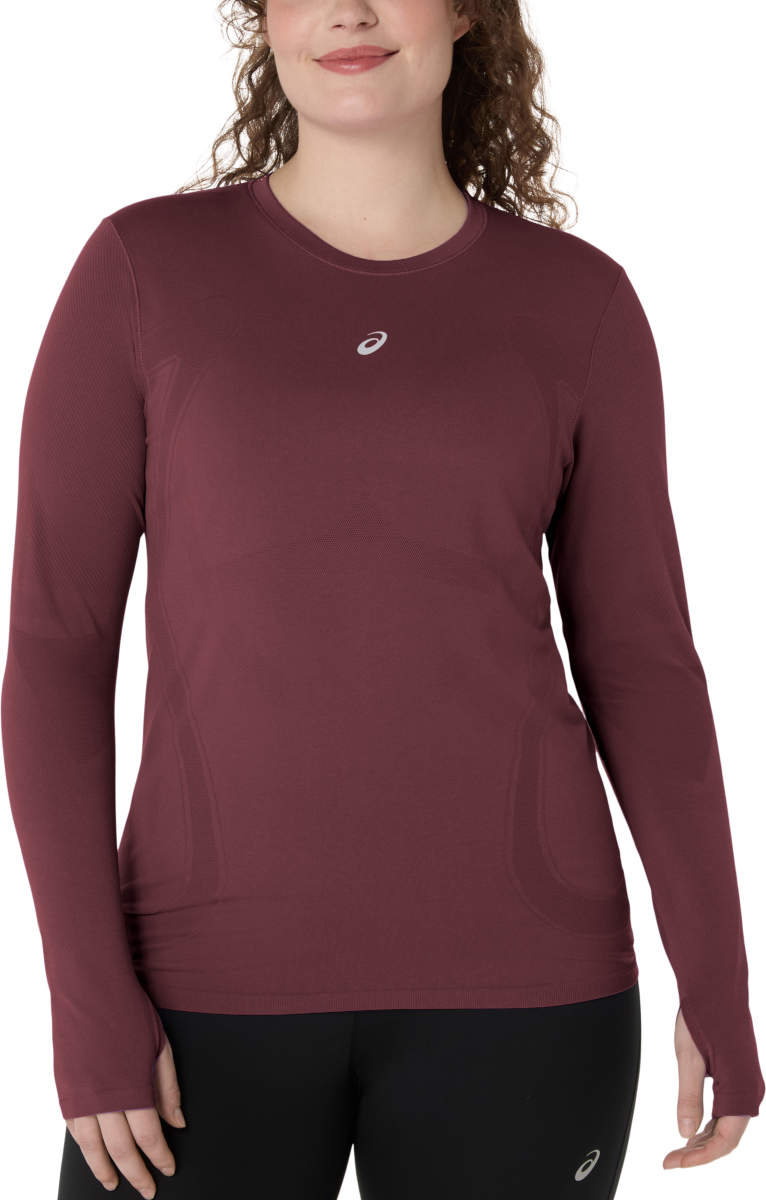Majica Asics Asics Road Seamless Long Sleeve Top Bordo | 2012d290-600
