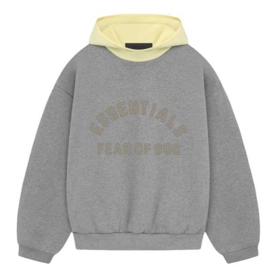 Pulover Fear of God Essentials Fleece Hoodie Siva | 202SP244311F