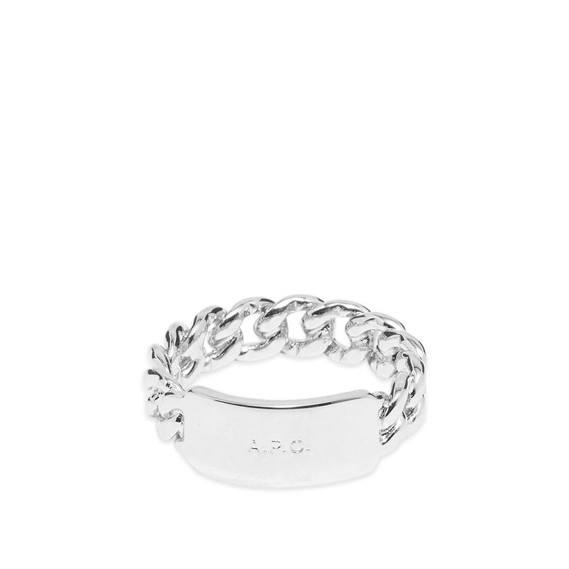 Prstan A.P.C. A.P.C. Darwin Chain ID Ring Kovinski | MEACC-M70686-RAB