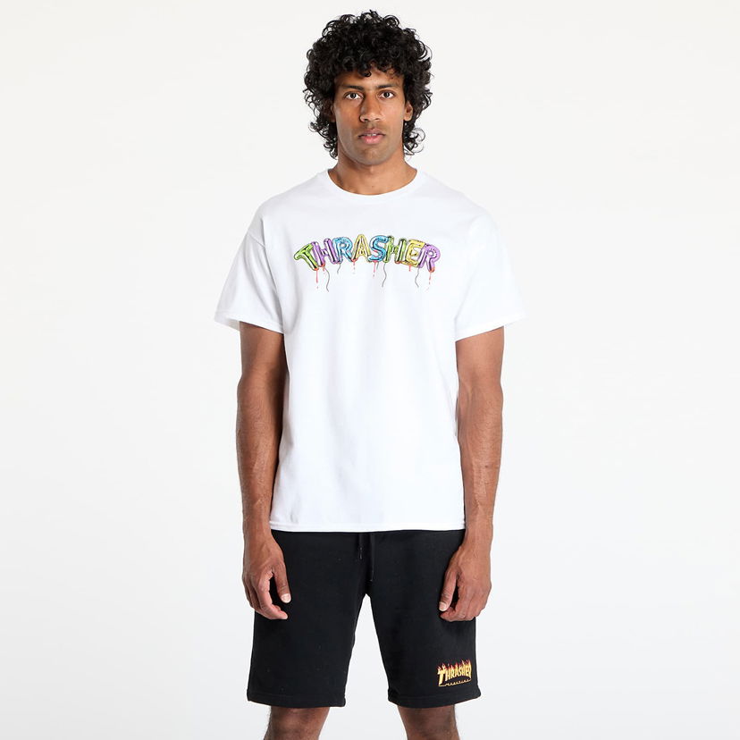 Majica Thrasher Thrasher Balloons T-Shirt Bela | 145696