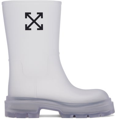 Dežni plašč Off-White Off-White Arrow Reboot Boots Bela | OMIE00BS25MAT0027910, 0