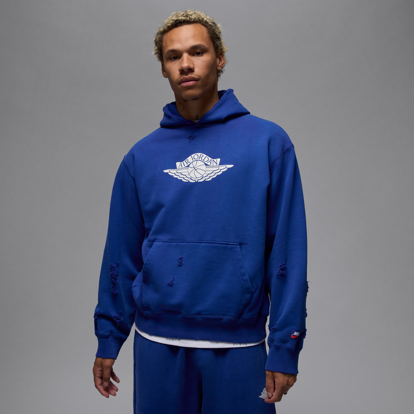 Pulover Jordan Jordan Rare Air Fleece Hoodie Modra | IB3003-485