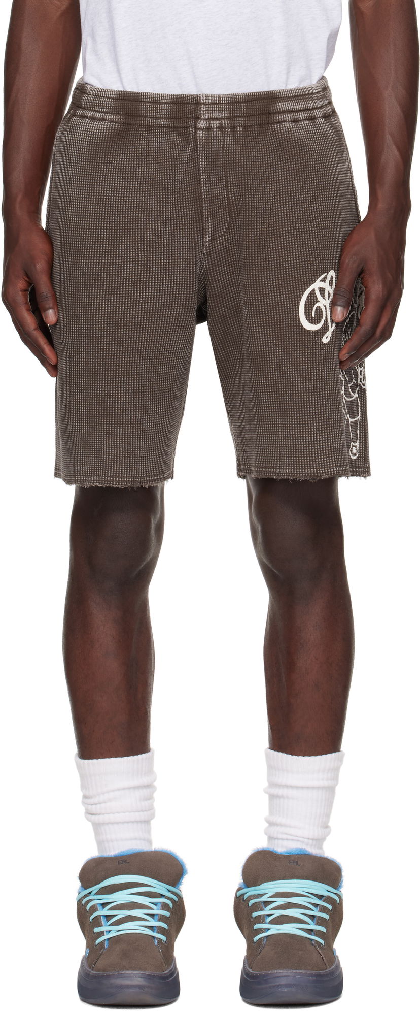 Kratke hlače Dime Dime Waffle Fighter Shorts Rjava | DIMESU2518BRW