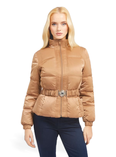 Puhovka GUESS Detachable Bumbag Bež | W3BL19WEX12