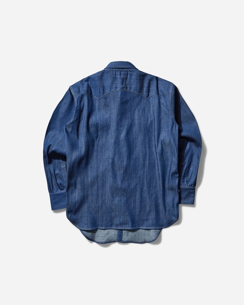 Srajce Levi's Shorthorn Sawtooth Shirt Modra | 001L7 0002