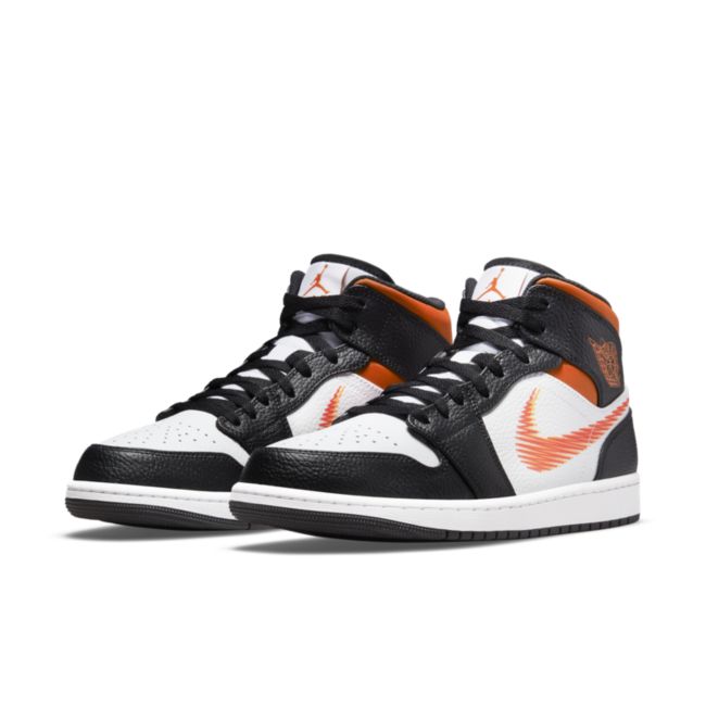 Superge in čevlji Jordan Air Jordan 1 Mid "Zig Zag Swoosh" Oranžna | DN4929-100, 1