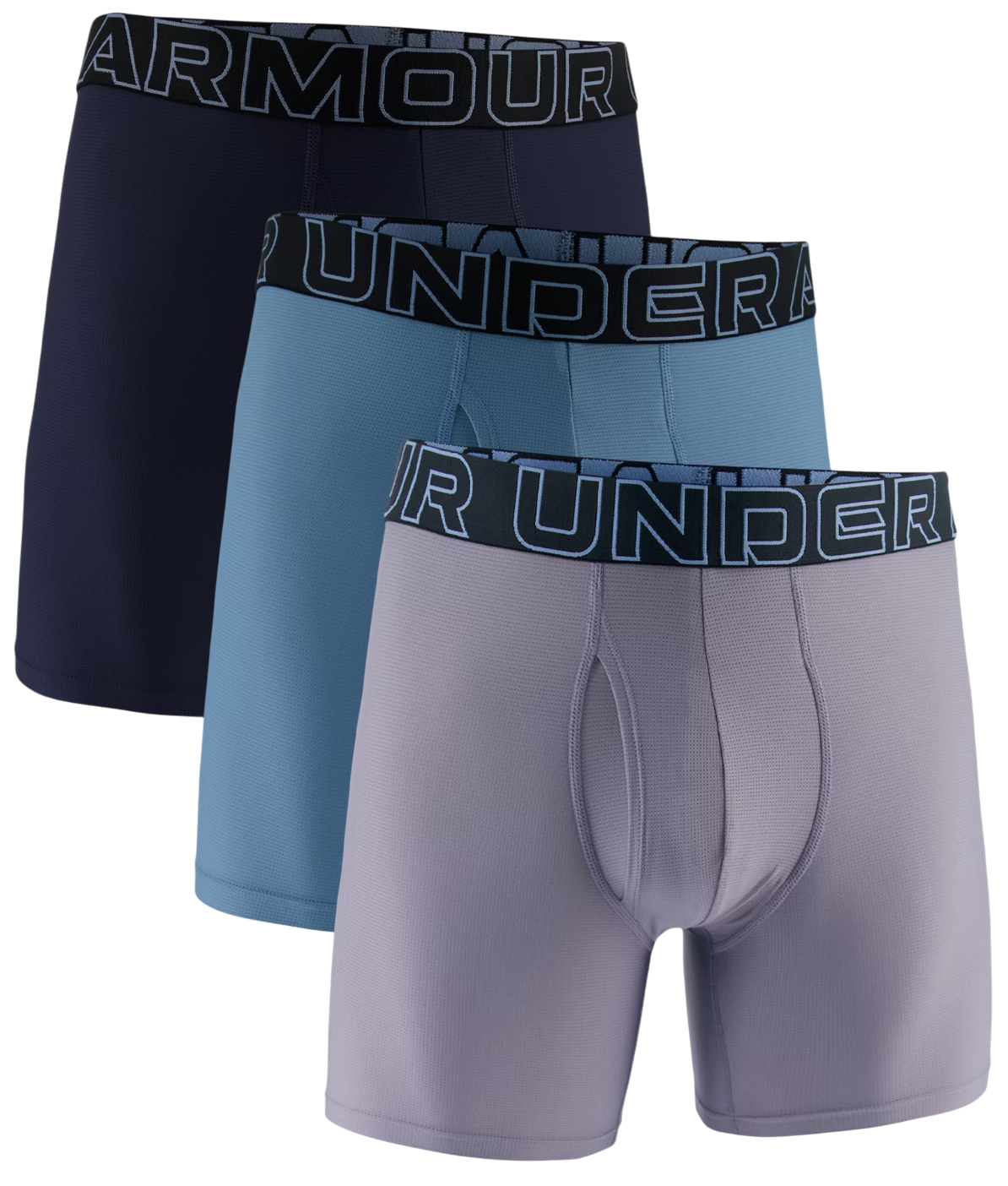 Boksarice Under Armour Under Armour SOLID 6in 3-Pack Boxer Shorts Večbarvna | 1383884-024, 0