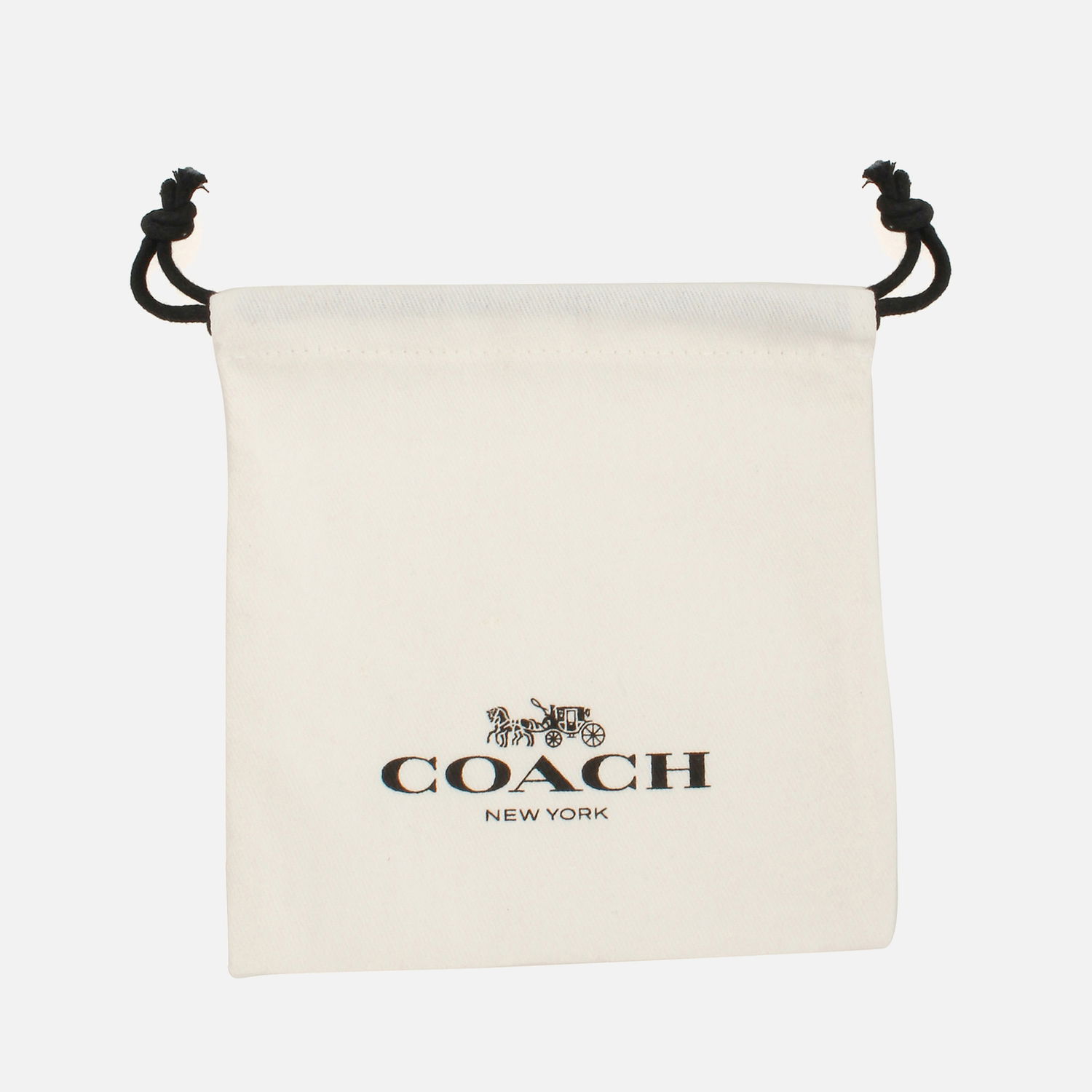 Nahrbtniki in torbe Coach Round Stud Earrings with Logo Bela | 37352957RHO030, 0