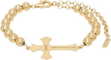 Zapestnica VEERT Cross Bracelet Kovinski | BR01PL-YG, 0