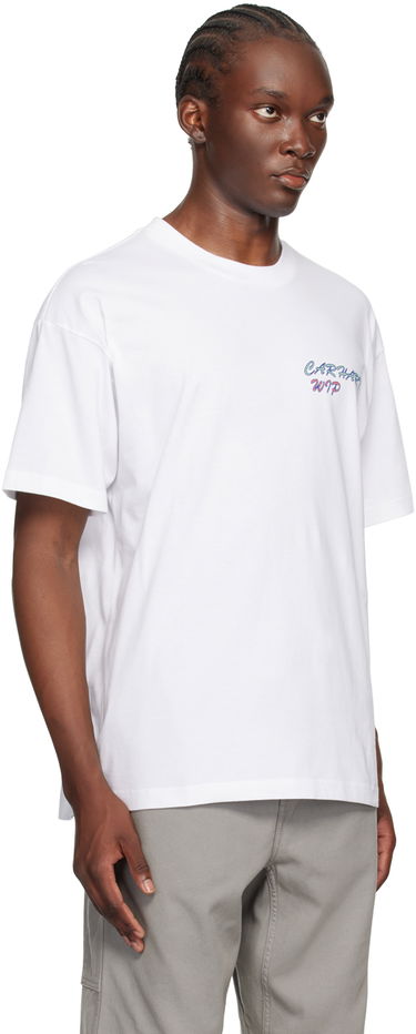 Majica Carhartt WIP Gelato Logo-Print T-Shirt Bela | I033668, 1