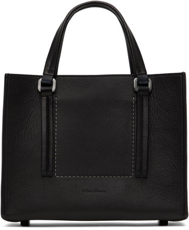 Torba za čez ramo Rick Owens Rick Owens Mini Edith Shopper Tote Črna | RA01E0652 LCN, 0