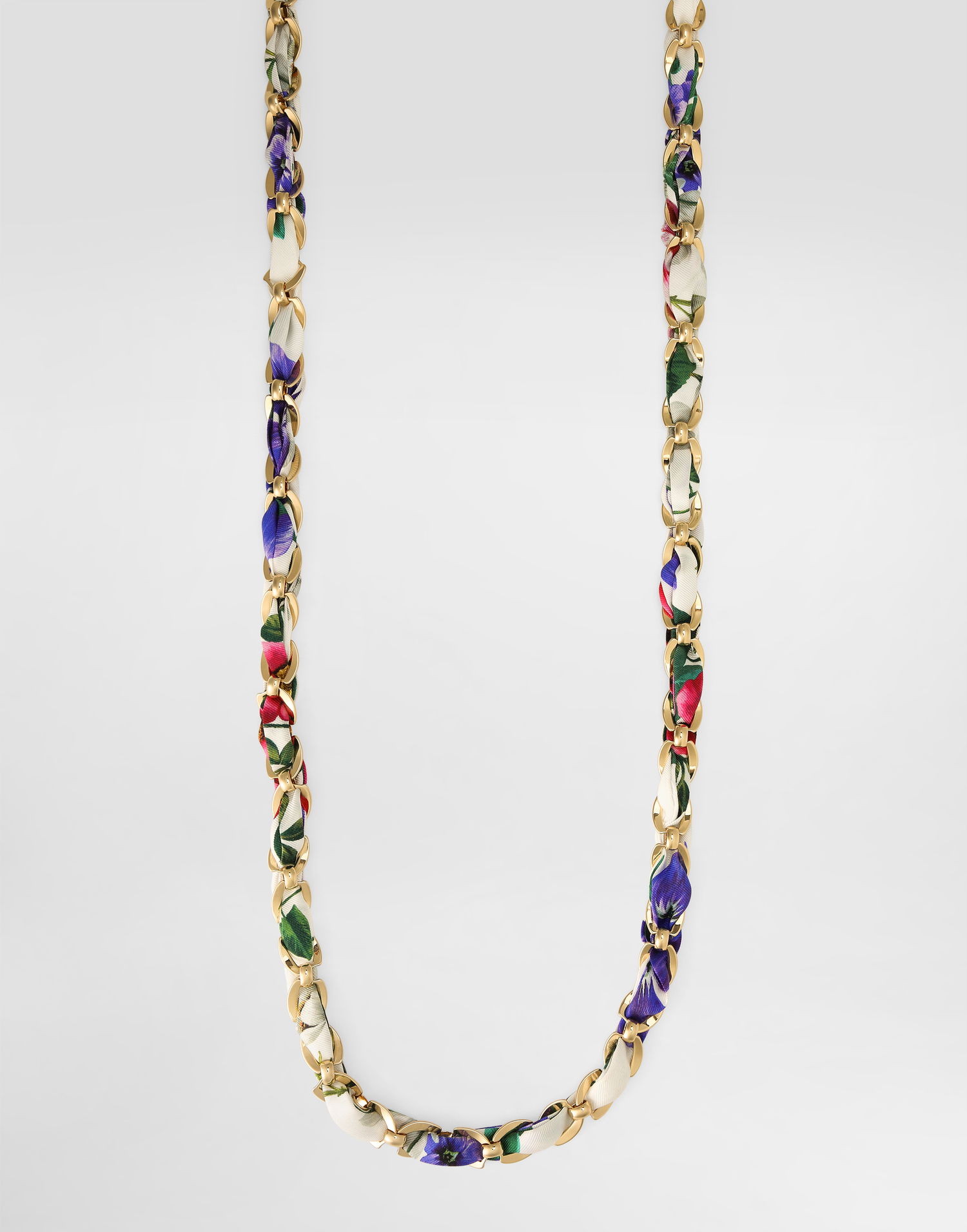 Ogrlica Dolce & Gabbana Dolce & Gabbana Floral Print Chain Strap Večbarvna | BI3309AW051HA5KT, 1
