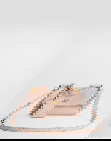 Torba za čez ramo Dolce & Gabbana My Sicily Structured Top Handle Shoulder Bag Roza | BB7864B732180095, 0