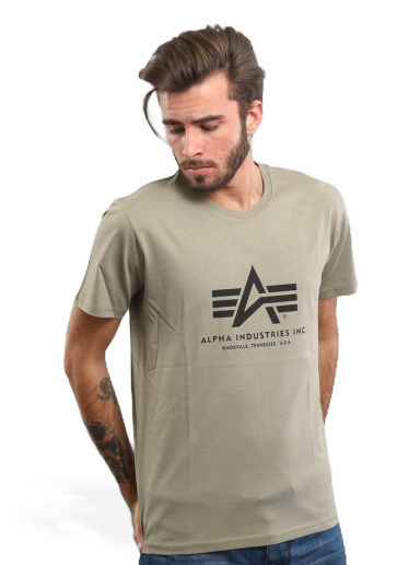 Majica Alpha Industries Basic Tee Zelena | 100501 / 11