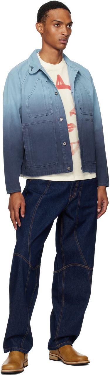 Jakna Dime Dime Dipped Chore Jacket Modra | DIMESU252BLU, 3