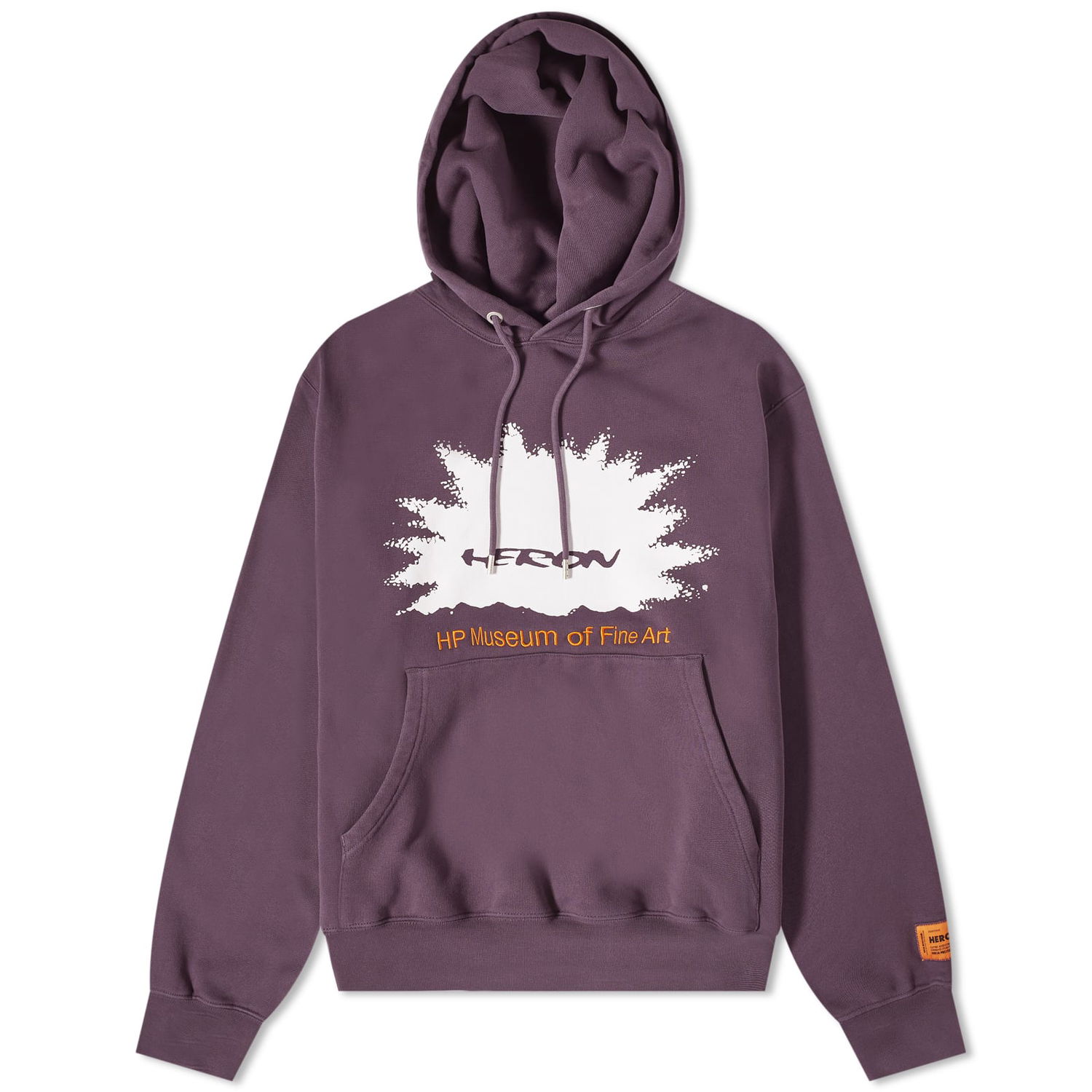 Pulover HERON PRESTON Museum Hoodie Lila | HMBB024F23JER0053720, 0