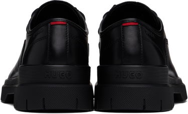 Oblačila BOSS Hugo Double Stitching Derbys Črna | 50536171, 1