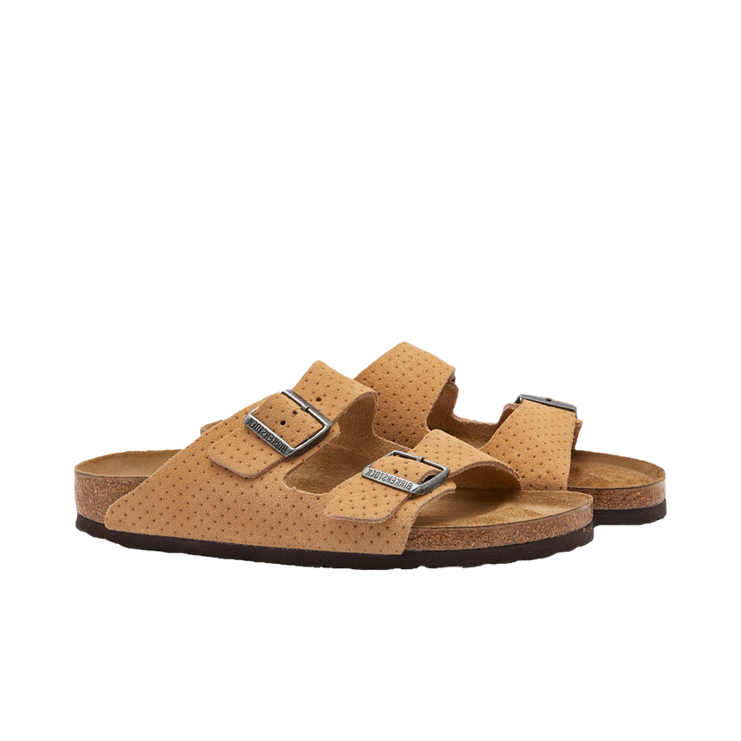 Superge in čevlji Birkenstock Arizona New Beige Embossed Dots Bež | 1027066