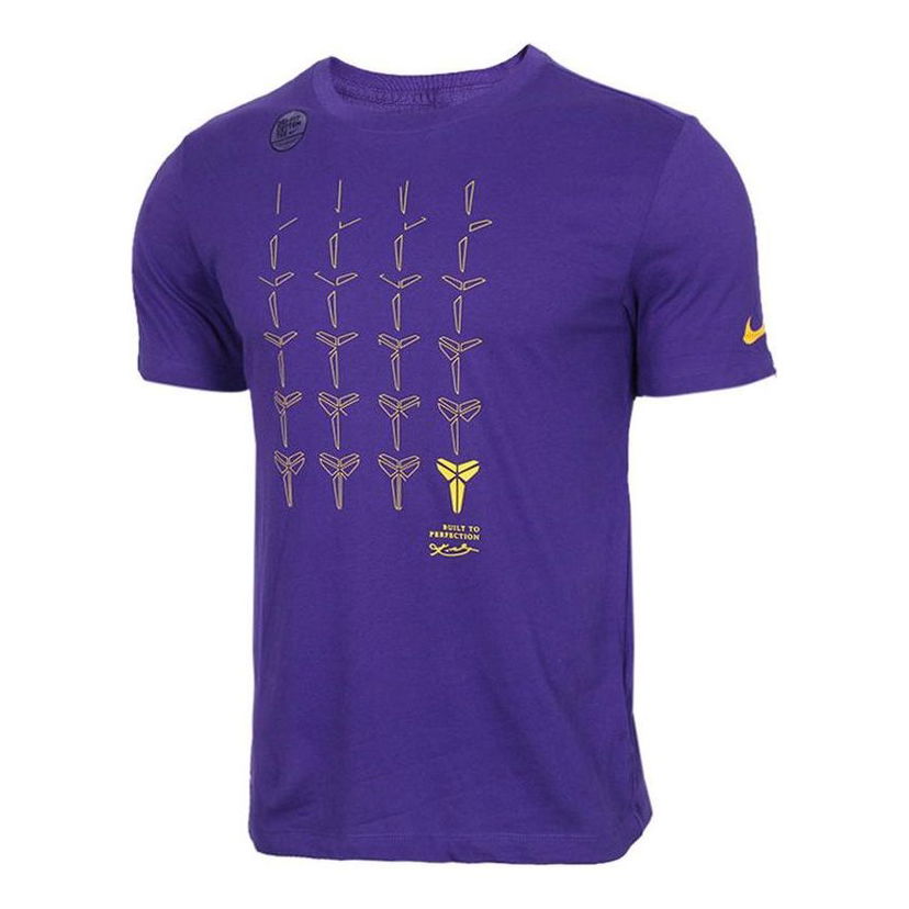 Majica Nike Kobe Bryant Built To Perfection T-Shirt Lila | BQ3614-547