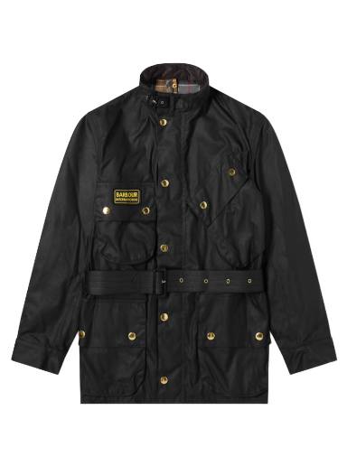 Jakna Barbour International Original Wax Jacket Črna | MWX0004BK51