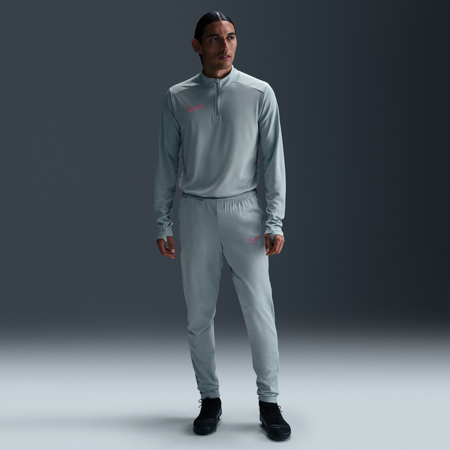 Trenirka Nike Academy Dri-FIT Football Tracksuit Siva | HJ3776-395, 0