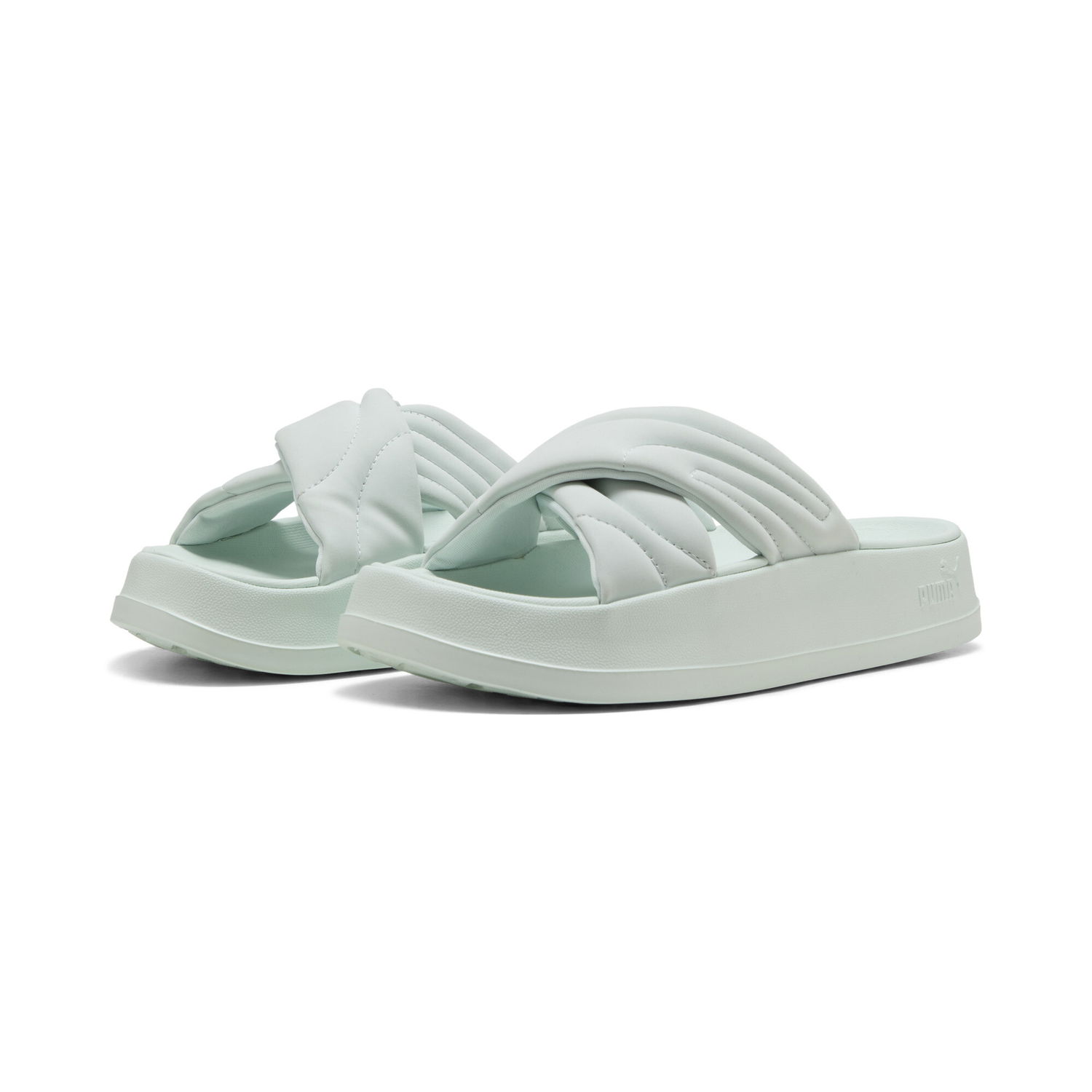 Superge in čevlji Puma Leadcat Platform Slides Zelena | 400340_04, 1